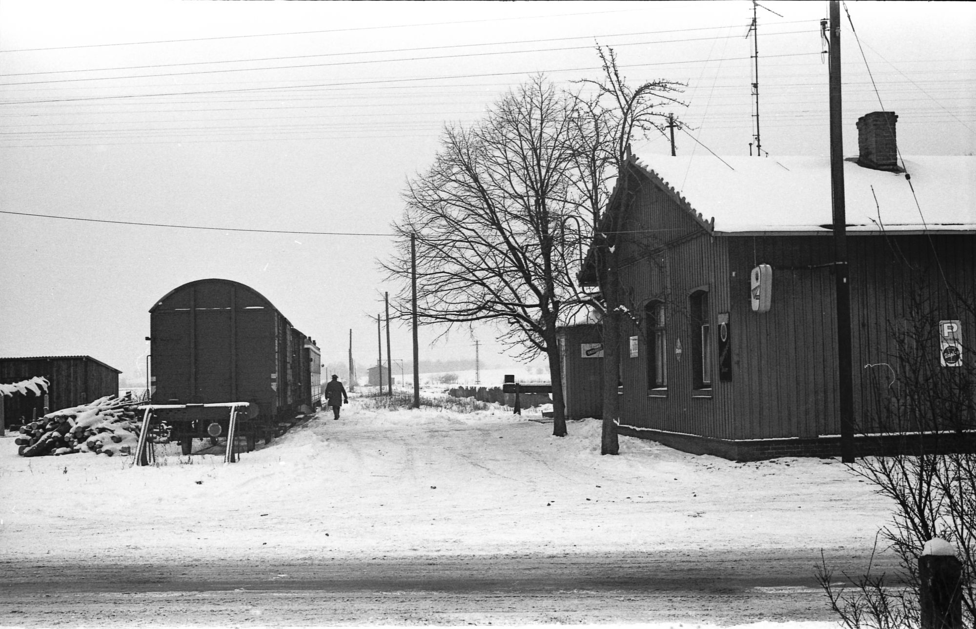 WendlandArchiv Endhaltepunkt der LüchowSchmarsauer Eisenbahn (LSE)