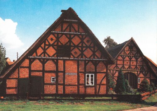 Wendland Archiv Die Weberkate Und Das Alte Haus In Jameln