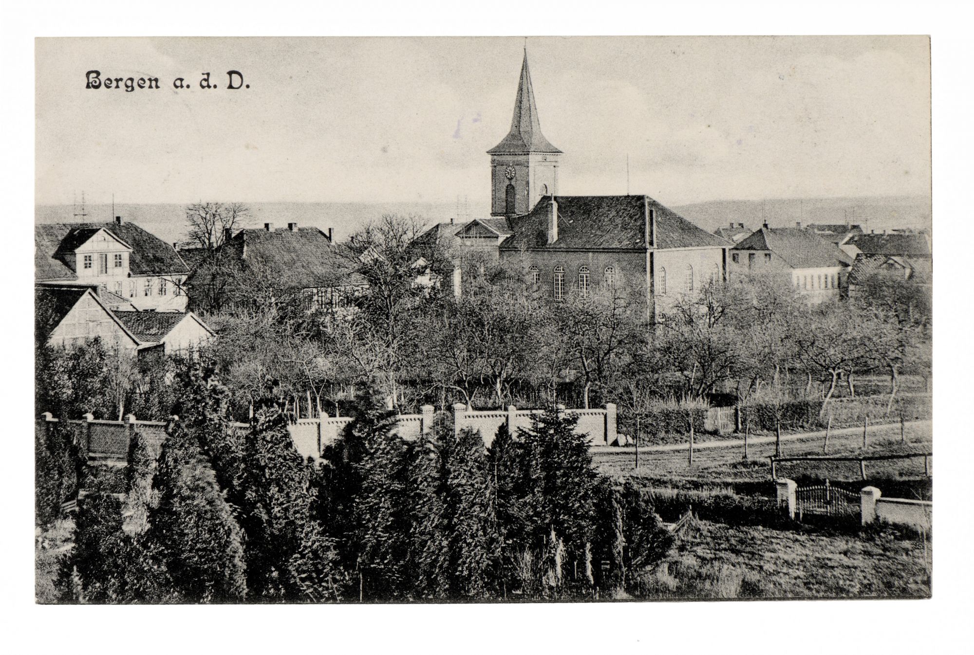 WendlandArchiv Gruss aus Bergen an der Dumme