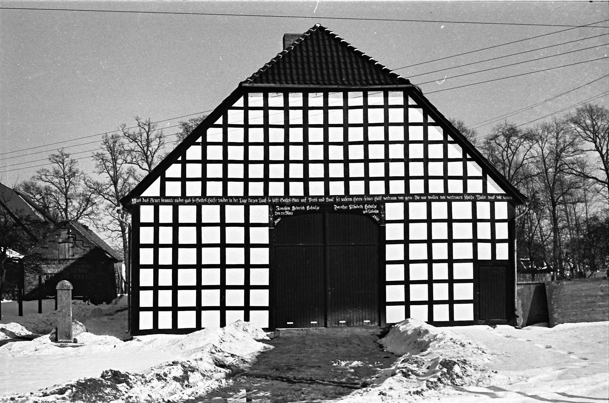 WendlandArchiv Bauernhaus in Luckau