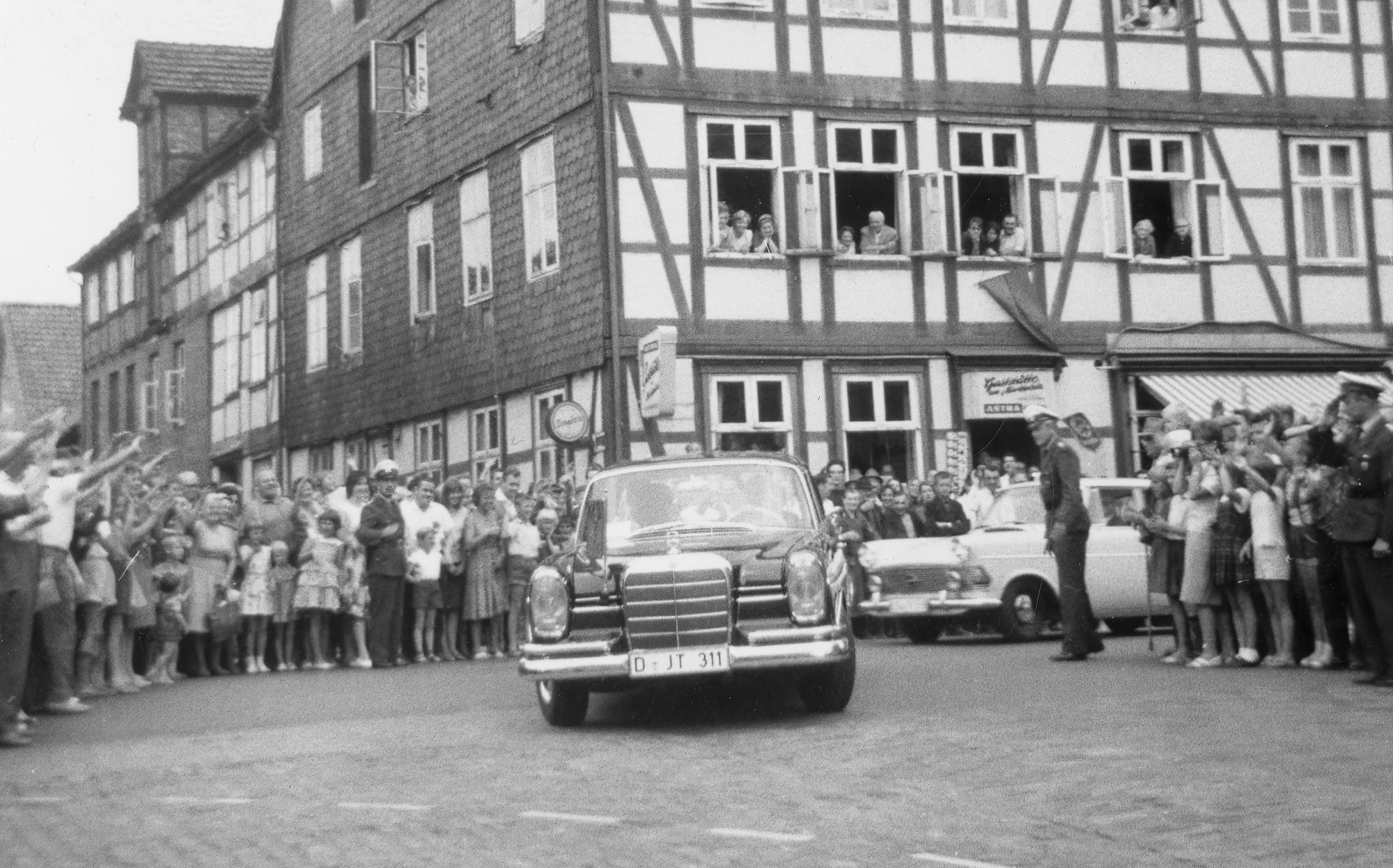 WendlandArchiv Bundespräsident Dr. Heinrich Lübke besucht Lüchow und
